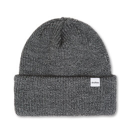 Druthers NYC Druthers Recycled Cotton Melange 1X1 Rib Beanie Charcoal