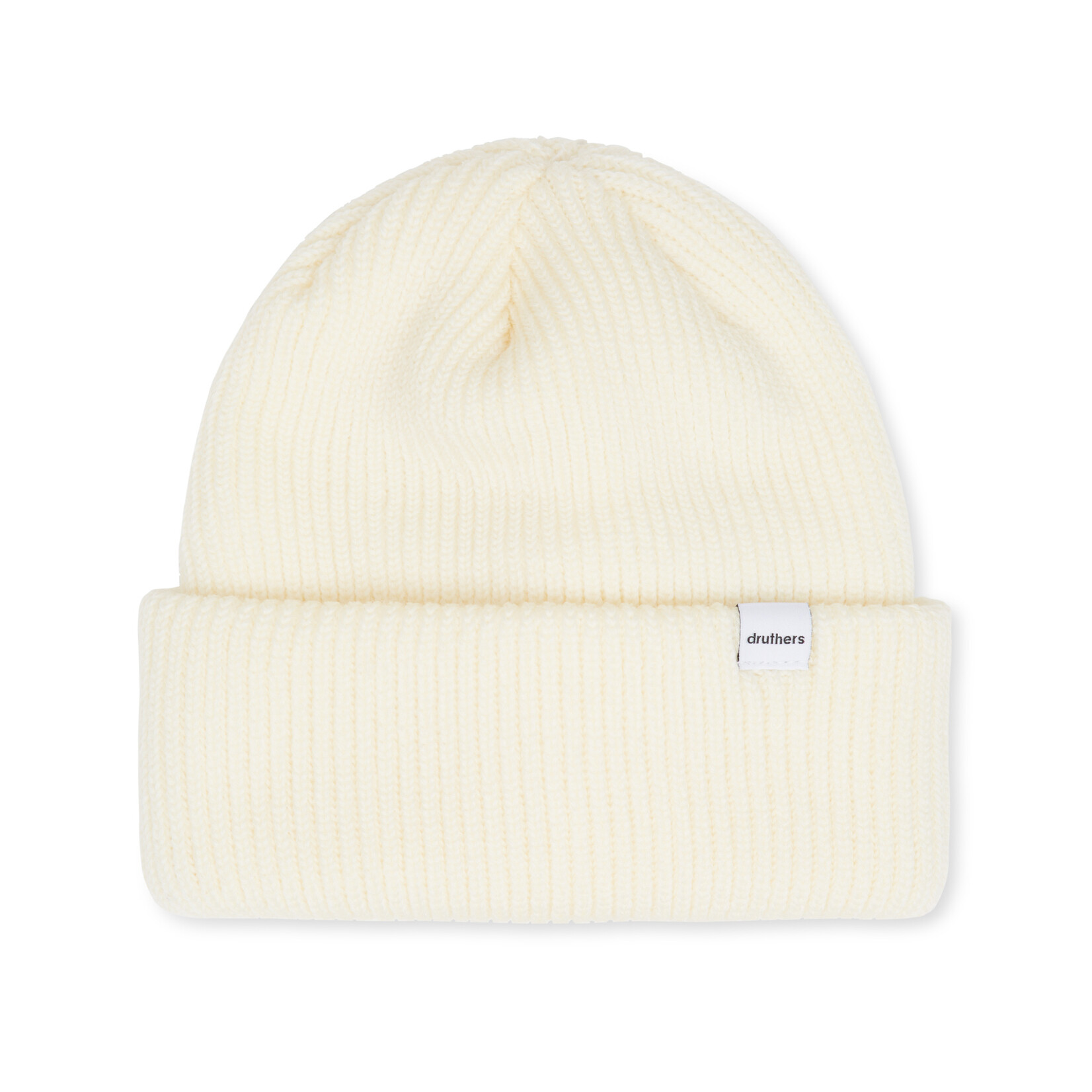 Druthers NYC Druthers Organic Cotton Waffle Knit Beanie Off White