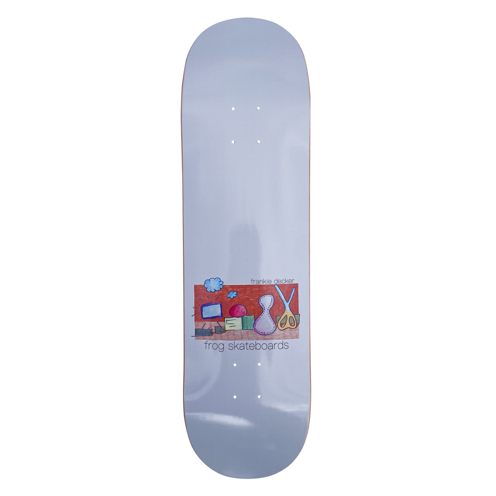 Frog Frog Indoor Voices Frankie Decker Deck 8.5