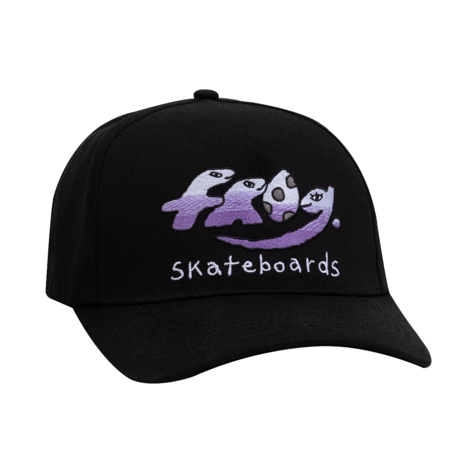 Frog Frog Dino Logo 5-Panel Cap Black