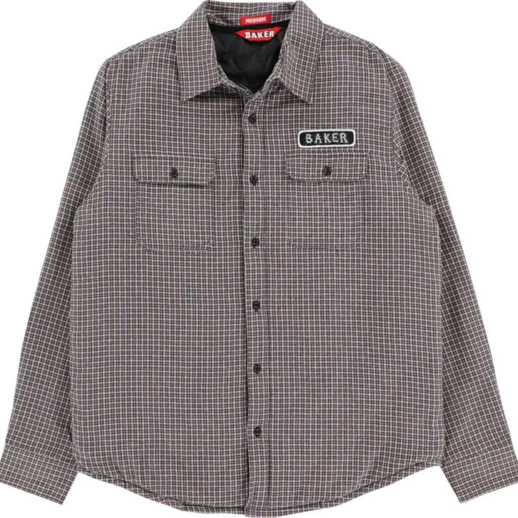 Baker Baker Stitch Flannel Jacket Black/Grey