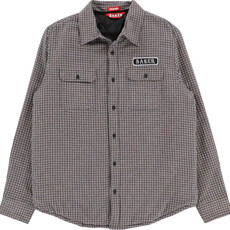 Baker Baker Stitch Flannel Jacket Black/Grey