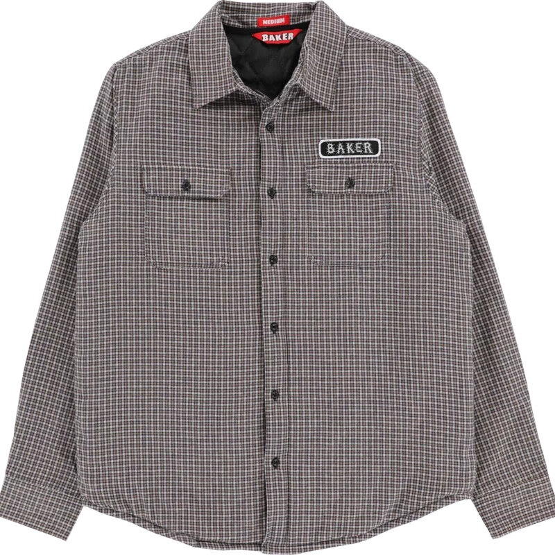 Baker Baker Stitch Flannel Jacket Black/Grey