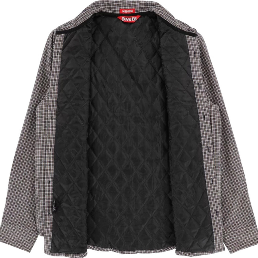 Baker Baker Stitch Flannel Jacket Black/Grey