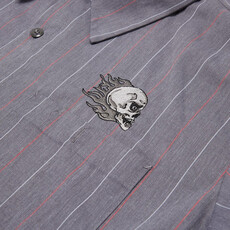 Baker Baker Torqued Pins Work Shirt Charcoal