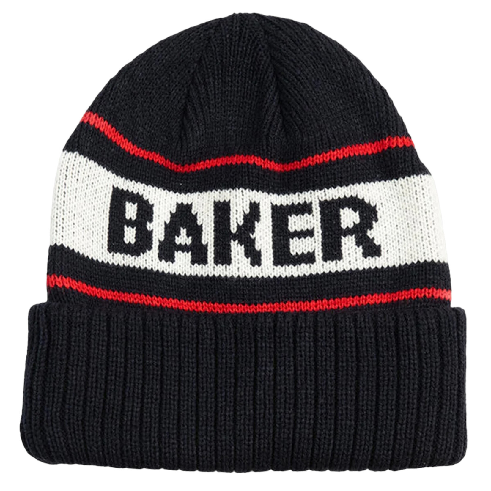 Deathwish Baker Stripe Beanie Navy