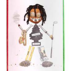 IT'S VIOLET! Violet Kader "Trash Doll" Africa Deck 8.5”