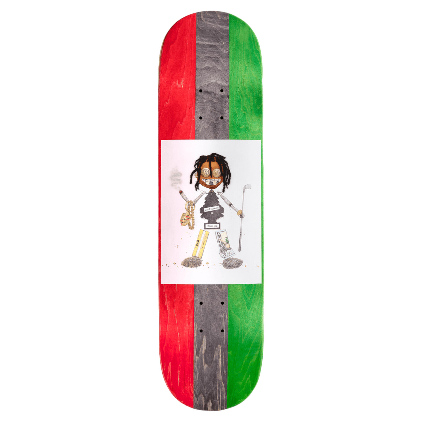 IT'S VIOLET! Violet Kader "Trash Doll" Africa Deck 8.5”