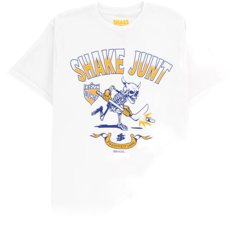 Shake Junt Shake Junt Knuckle Puck Tee White