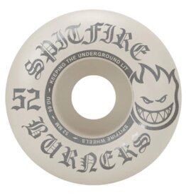 Spitfire Spitfire 99DU Burner White/Silver Wheels 52mm
