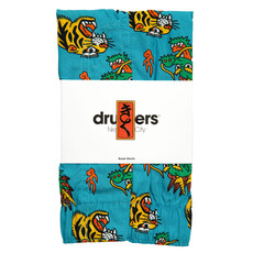 Druthers NYC Druthers Organic Cotton Kiku Punk Dragons Boxer Short Blue