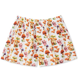 Druthers NYC Druthers Organic Cotton Seb Gorey Watercolor Shrooms Boxer Short White