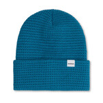 Druthers NYC Druthers Organic Cotton Waffle Knit Beanie Teal