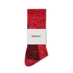 Druthers NYC Druthers Organic Cotton Defender Boot Sock - Red Mélange