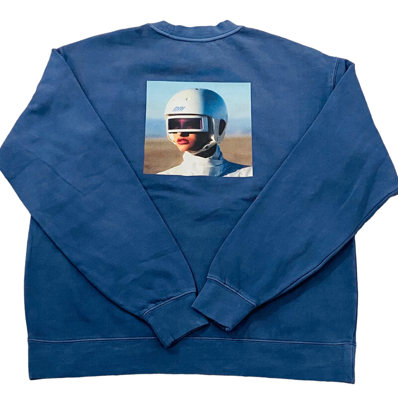 Post Modern Post Modern Astro Girl 5.0 Fleece Crewneck Faded Blue