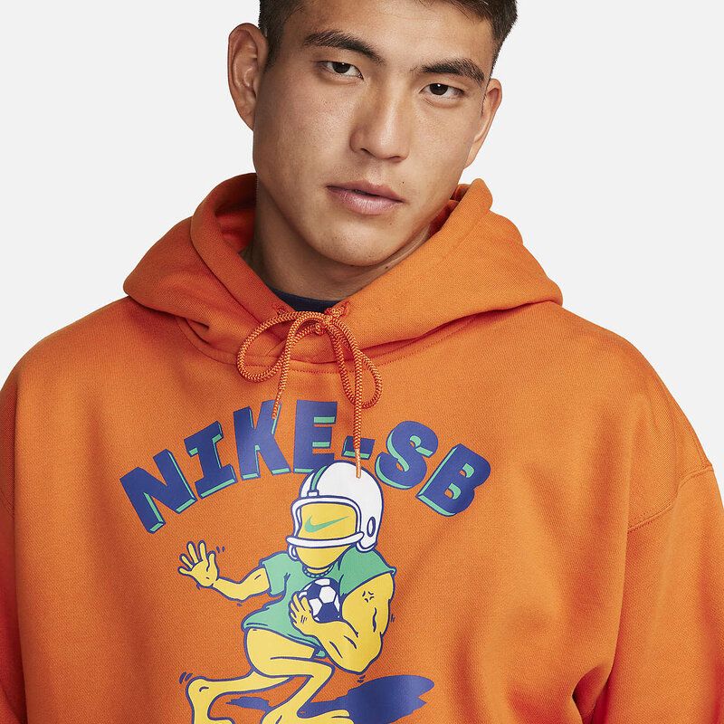 Nike SB Nike SB Sports Guy Fleece Hoodie Campfire Orange