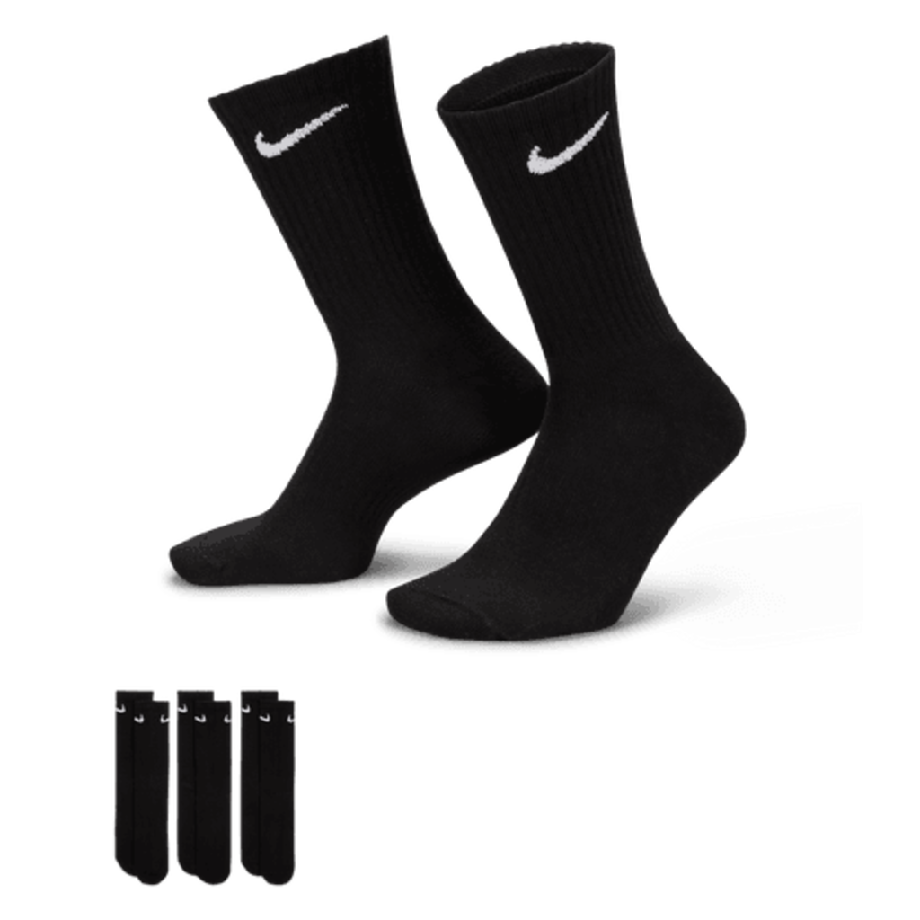 Nike SB Nike SB Everyday Plus Cushioning Crew Socks Black (3 Pack)