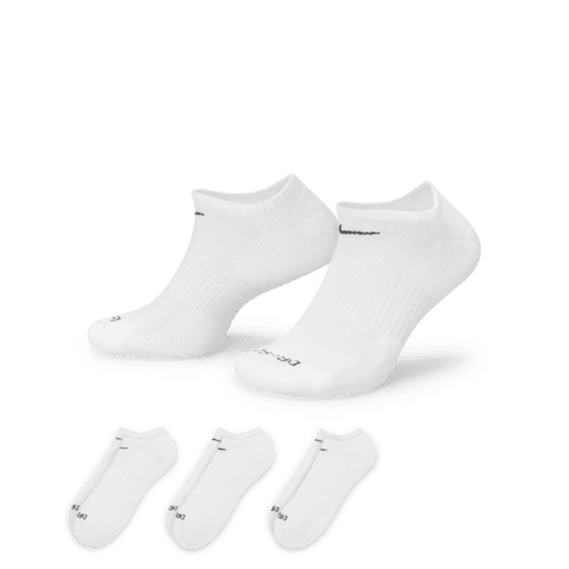 Nike SB Nike SB Everyday Plus Cushioning Socks White (3 Pack)