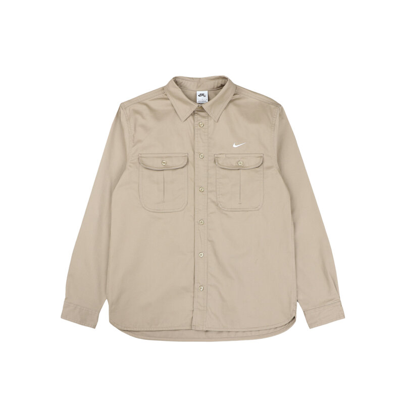 Nike SB Nike SB Tanglin Woven Skate L/S Button Up Neutral Olive
