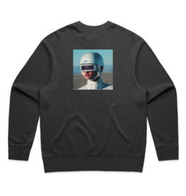 Post Modern Post Modern Astro Girl 5.0 Fleece Crewneck Faded Black