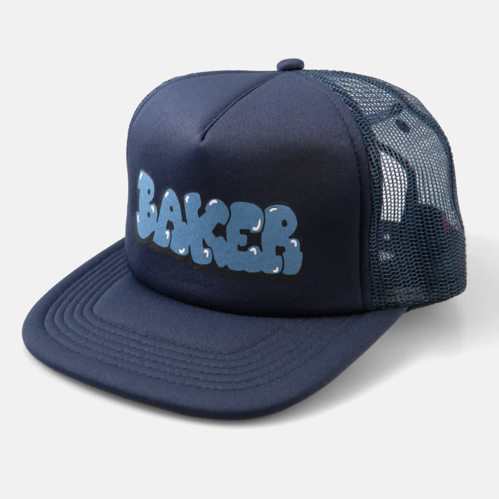 Baker Baker Bubble Navy Mesh Trucker