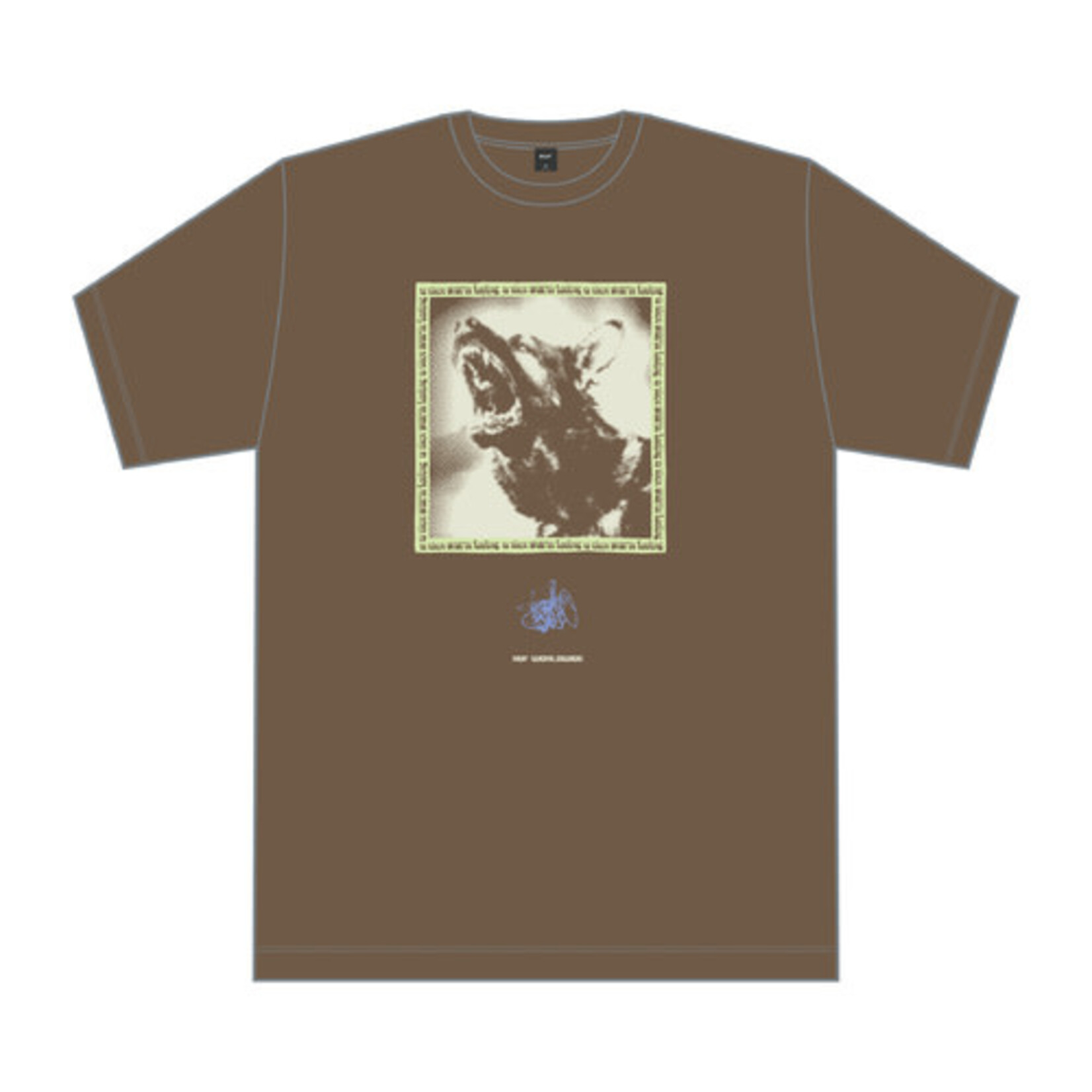 HUF Worldwide HUF Beware Tee Camel