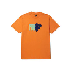 HUF Worldwide HUF Upside Downtown Tee Tangerine