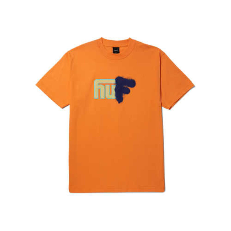 HUF Worldwide HUF Upside Downtown Tee Tangerine