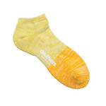 Druthers NYC Druthers Organic Cotton Everyday Blocked Ankle Sock Lemonade