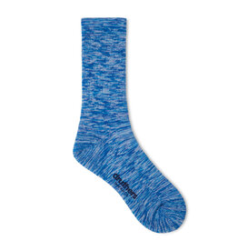 Druthers NYC Druthers Organic Cotton Everyday Melange Crew Sock Blue Mélange SK