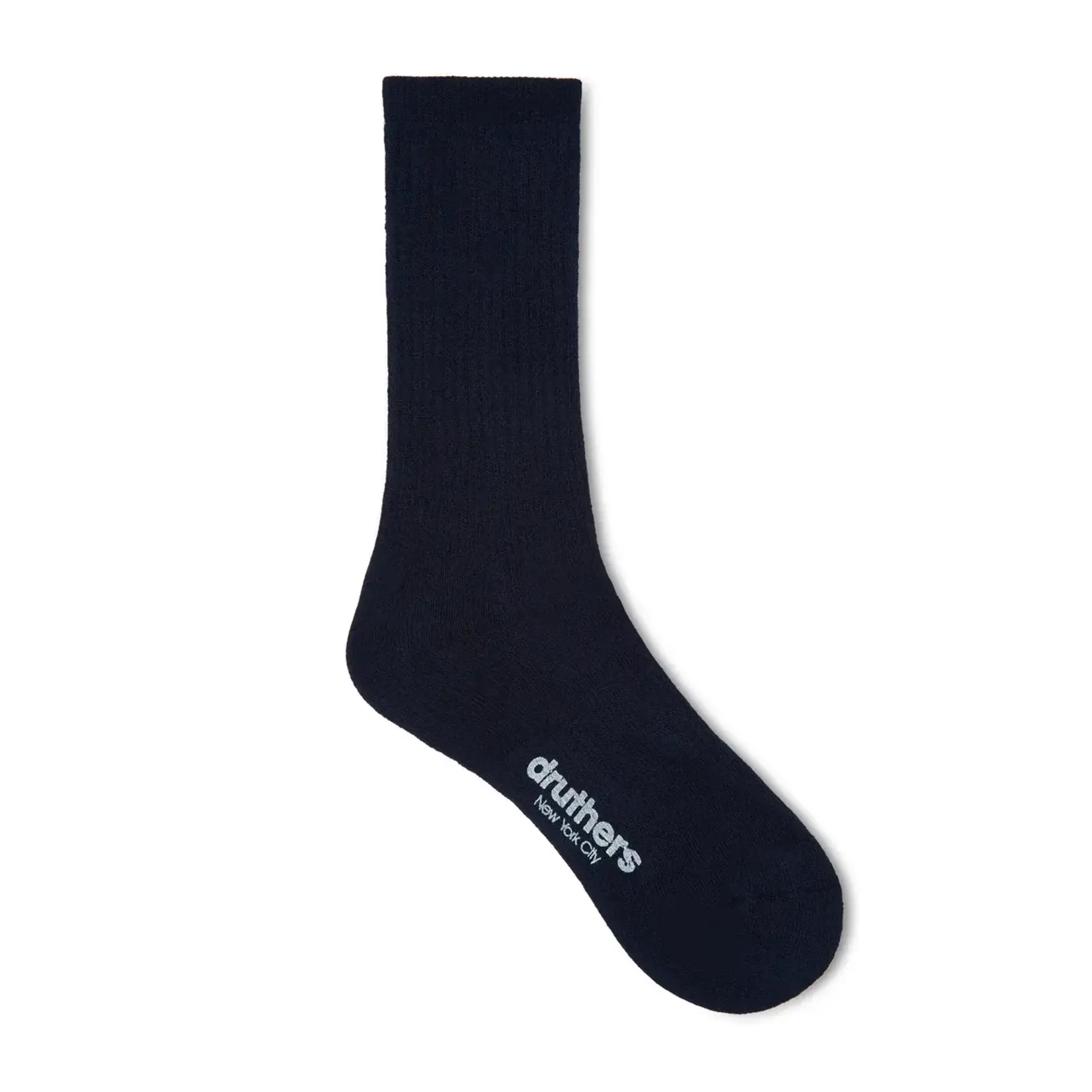 Druthers NYC Druthers Organic Cotton Everyday Crew Sock Navy