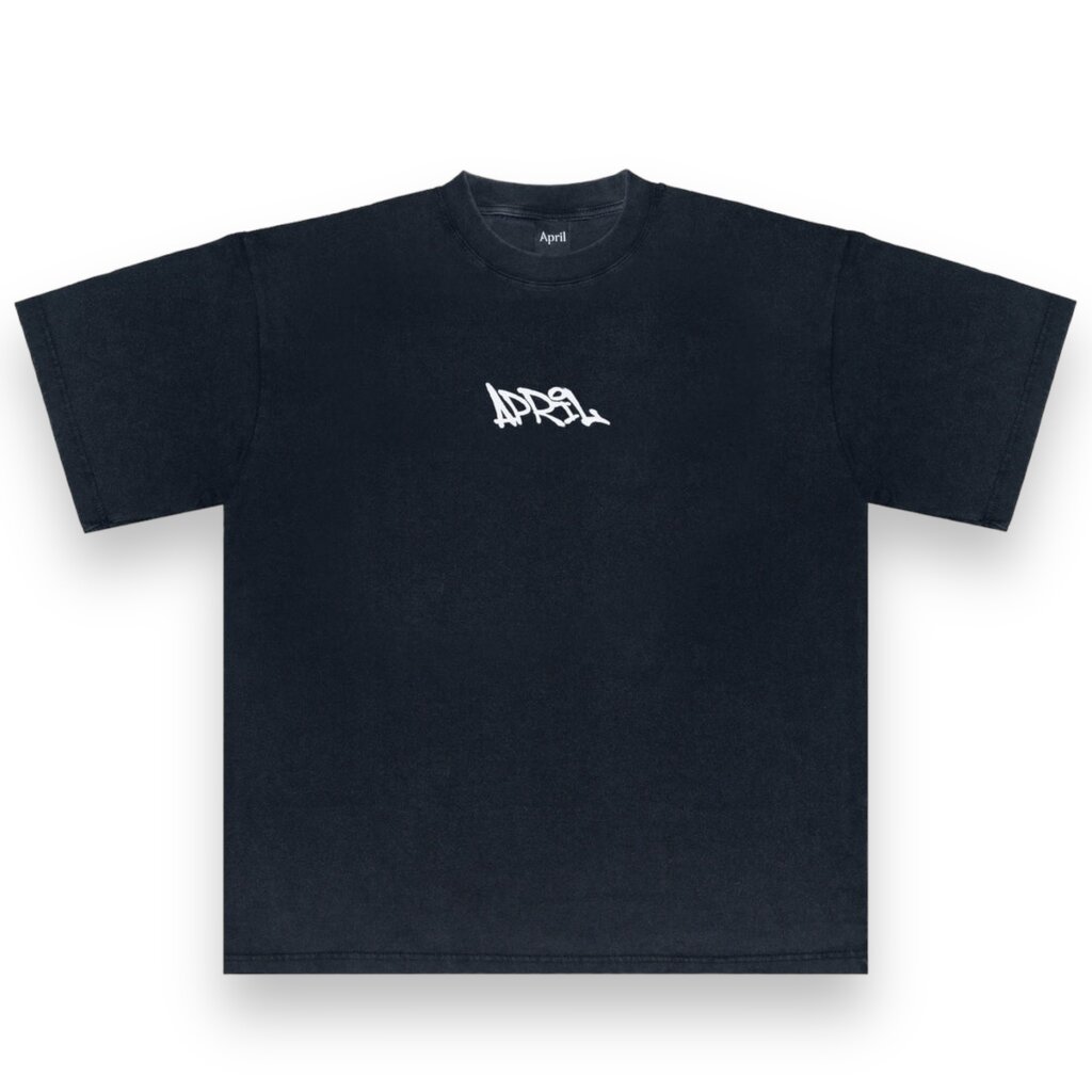 April April Sketch Tee Vintage Black