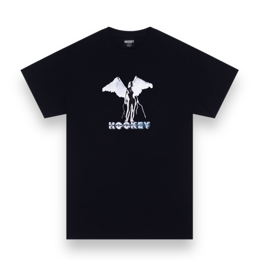 Hockey Hockey Angel Tee Black