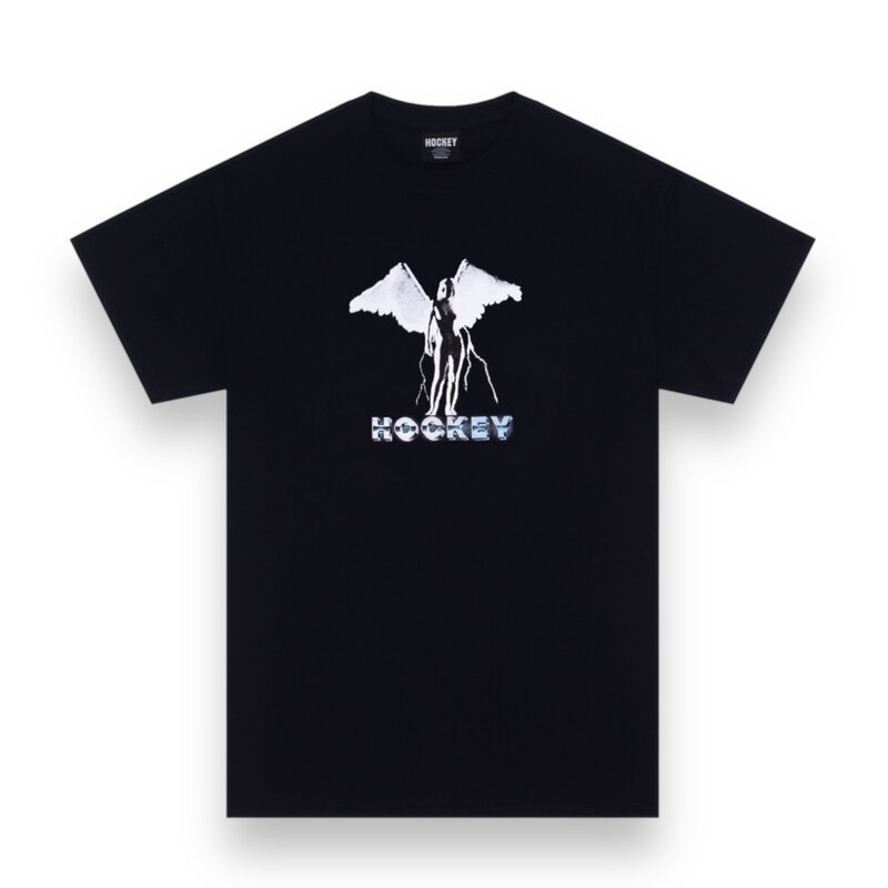 Hockey Hockey Angel Tee Black