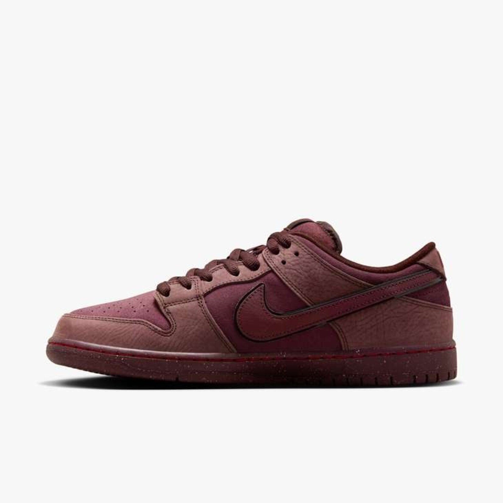 Nike SB Dunk Low Premium Burgundy Crush Dark Team Red Post