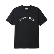 CASH ONLY Cash Only Logo Tee Black