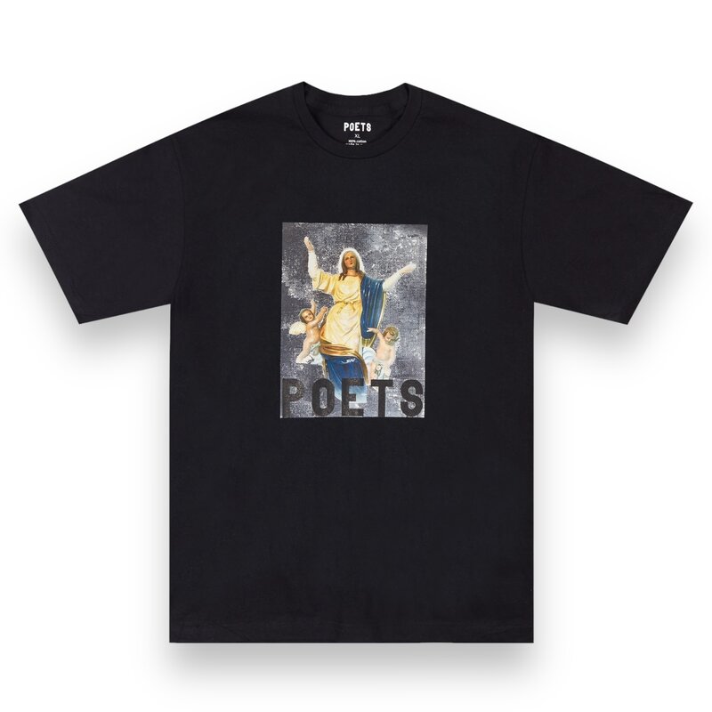 POETS POETS BRAND DELL'ASUNTA Tee Black