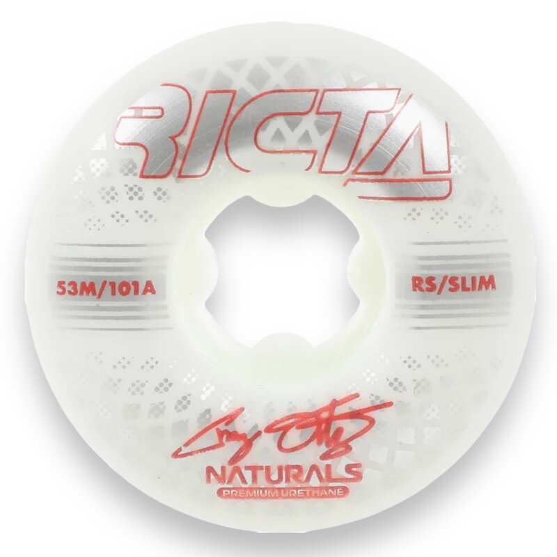 Ricta Wheels Ricta Ortiz Reflective Naturals Slim 101a Wheels 53mm