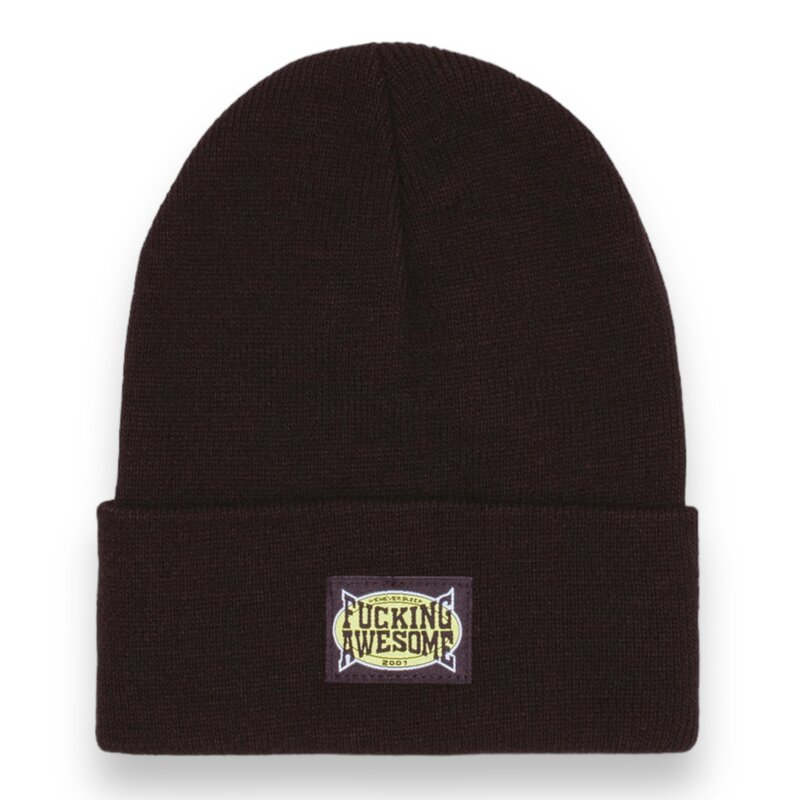 Fucking Awesome FA KO Cuff Beanie Black