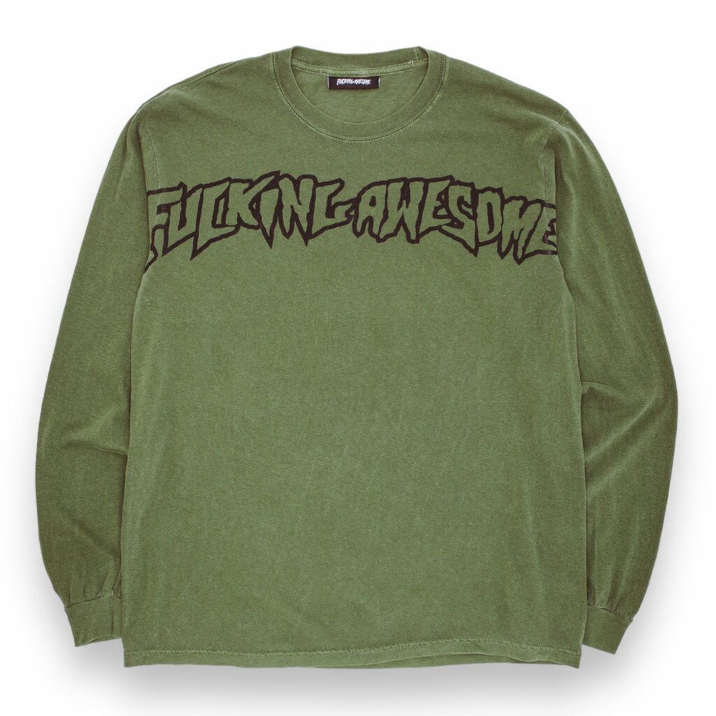 Fucking Awesome FA Big Stamp L/S Tee Hemp