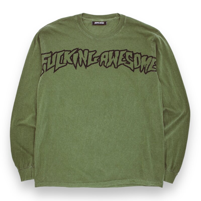 Fucking Awesome FA Big Stamp L/S Tee Hemp