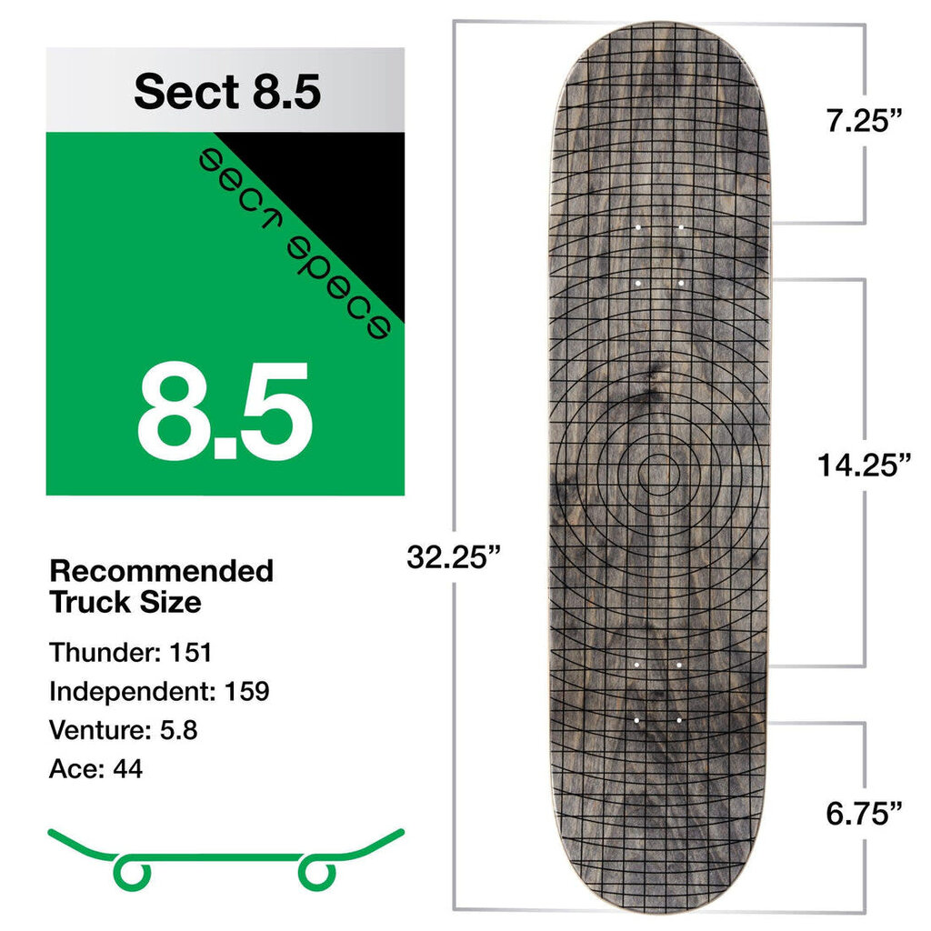 Alien Workshop Alien Workshop Yaje Cado Deck 8.5”