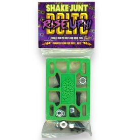 Shake Junt Shake Junt Beagle Rise Up Yellow / Green Hard Riser Pads and Bolts Combo Set