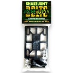 Shake Junt Shake Junt Rise Up Black Riser Pads & 1/4 Bolts Combo