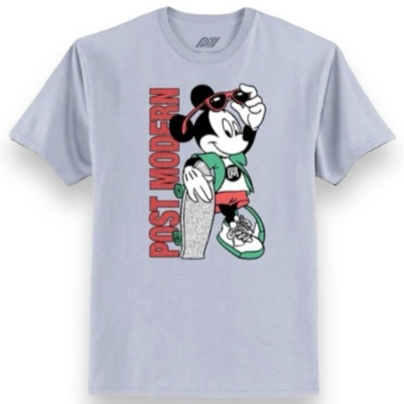 Post Modern Post Modern SK8 Mouse Light Tee Blue