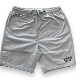 Post Modern Post Modern Embroidered Active Shorts Storm