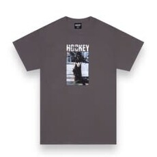 Hockey Hockey Crosswalk Tee Charcoal