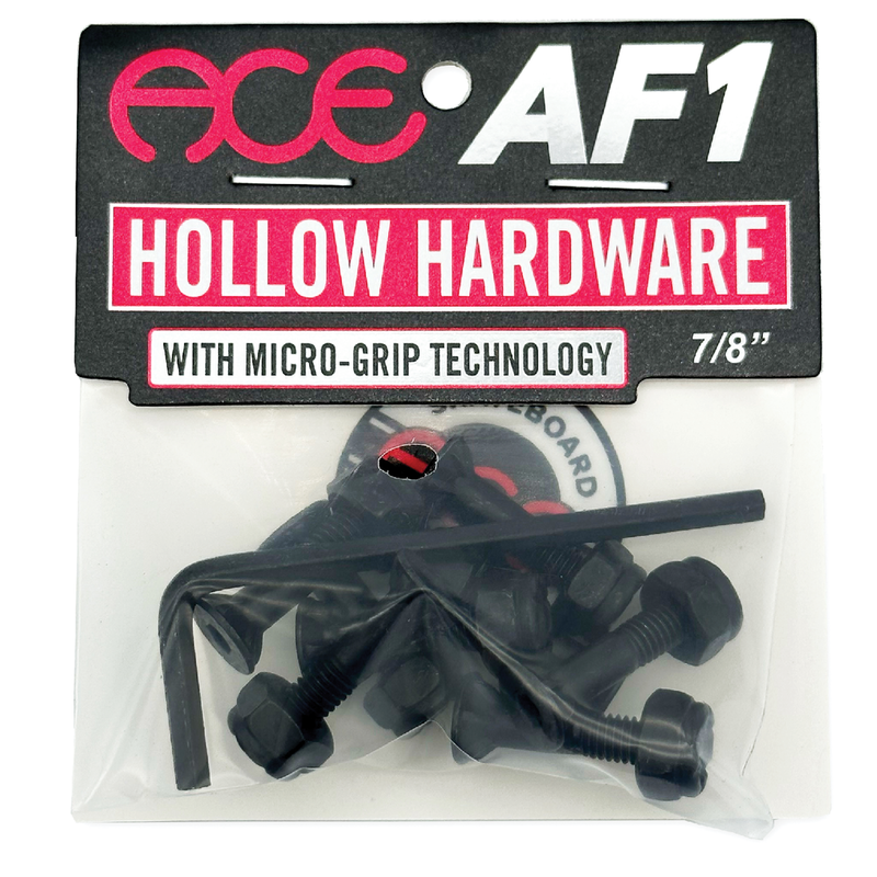 Ace Trucks Ace Hollow Bolts W/Grippers Allen 7/8”