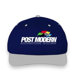 Post Modern Post Modern International Speedway 6 Panel Cap (Navy/Stone Grey)