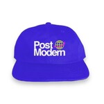 Post Modern Post Modern Embroidered Planet Logo Baseball Cap (Royal Blue)